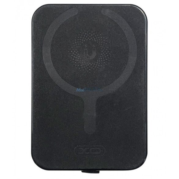 Suport de card magnetic pentru telefon cu urmărire, negru