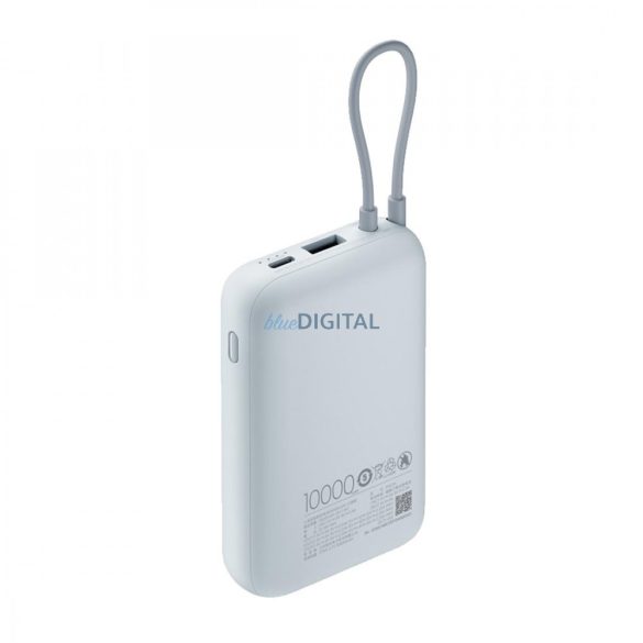 Xiaomi Power Bank 10000mAh built-in cablu usb-c albastru BHR9073