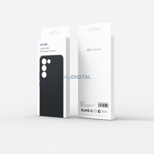 Vivo V40 SE Frosted Cover carcasă neagră