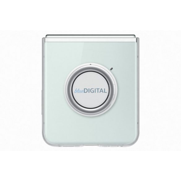 Husă Samsung Galaxy Z Flip 5 cu lanyard, transparentă