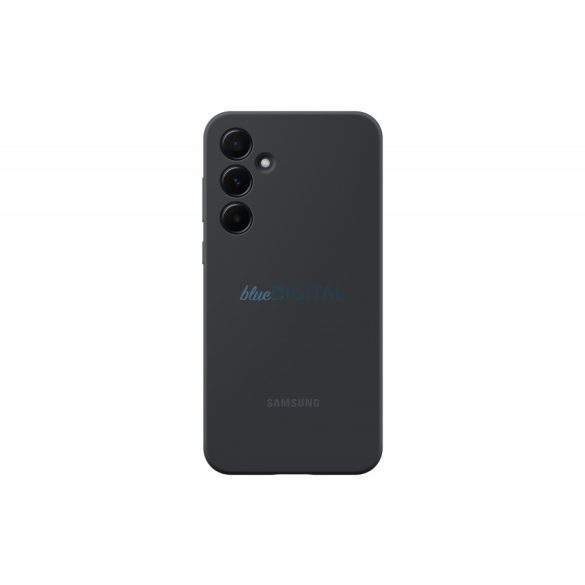 Husa de protectie din silicon Samsung Galaxy A55 5G, Neagra