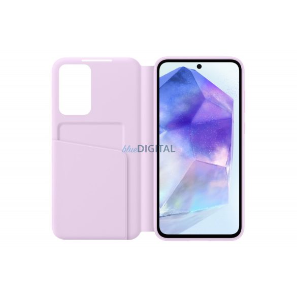 Husă portofel Samsung Galaxy A55 5G Smart View, Lavanda