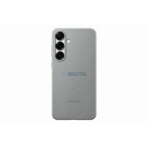Samsung Galaxy S25 Plus capac spate din piele, gri