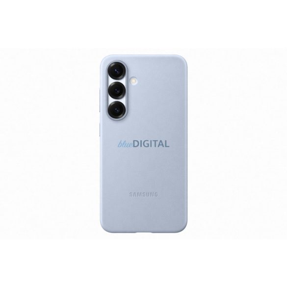 Samsung Galaxy S25 Husă din piele, albastru deschis