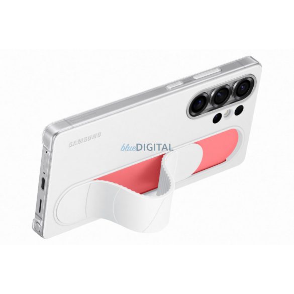 Husă Samsung Galaxy S25 Ultra Stand Grip, alb
