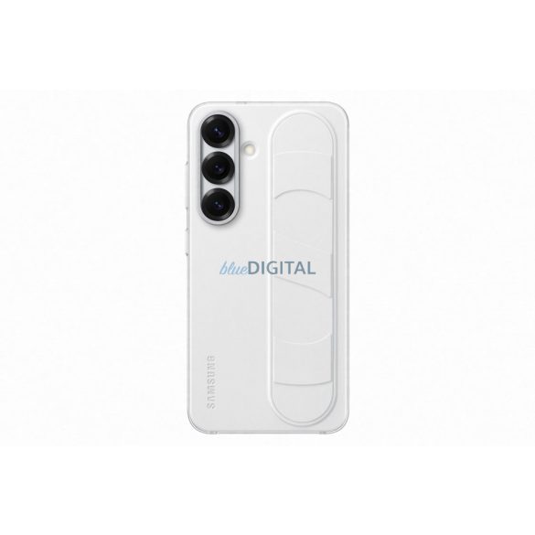 Carcasă Samsung Galaxy S25 Stand Grip, alb