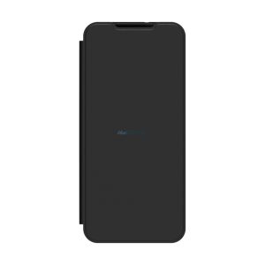 Husa flip Samsung Galaxy A35 5G cu suport pentru card, Neagra