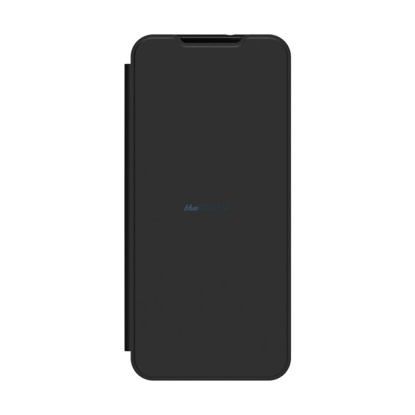 Husa flip Samsung Galaxy A55 5G cu suport pentru card, Neagra