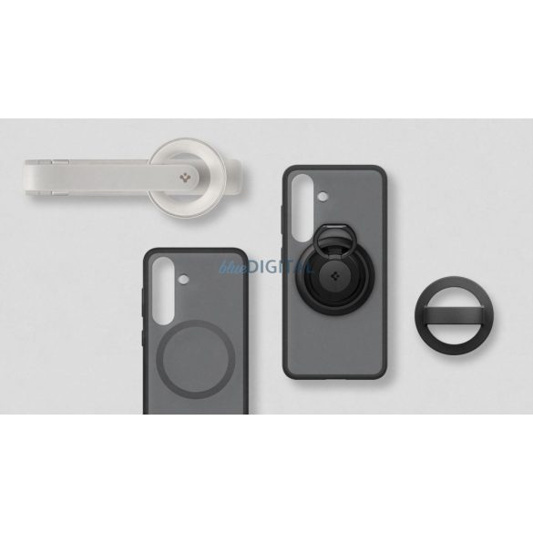 Samsung S25 Capella caz rezistent la șocuri, negru-argintiu