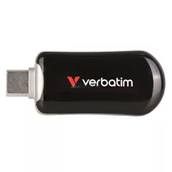 Pendrive Verbatim Plectra 64GB USB-C black 30224