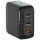 Verbatim Mini GaN mains charger 100W 2xUSB-C PD/1x USB-A QC EU/UK/USA adapter black 30239