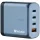 Verbatim GaN 140W Wall Charger 3xUSB-C/USB-A + EU/UK/US Adapter GNC-140 32203