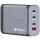 Verbatim GaN 200W Wall Charger 3xUSB-C/USB-A + EU/UK/US Adapter GNC-200 32204