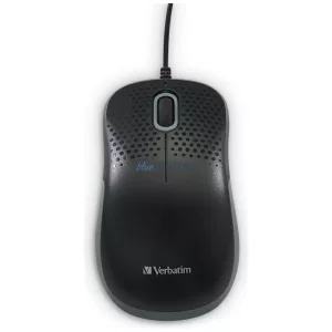 Verbatim Silent Optical Mouse USB-A 1000 dpi black 49024