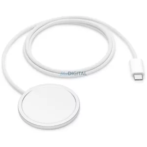Apple indukciós töltő 25W Qi2 MagSafe 1m – fehér