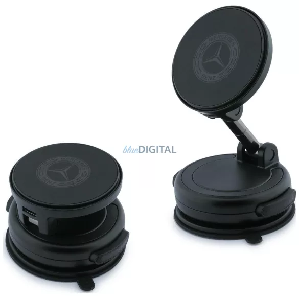 Inductive Car Charger Mercedes-Benz Foldable Magnetic Vintage Logo