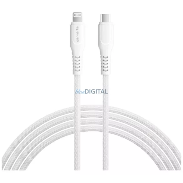 4smarts Lightning to USB-C cable 30W 1.5m white