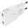Wall charger 4smarts FlatPlug Slim Dual 30W GaN 2xUSB-C white