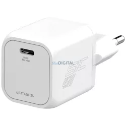 Wall charger 4smarts PDPlug SiC 45W USB-C white
