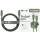 Cable empower by PanzerGlass Racing 60W  USB-C to USB-C 1.2m green