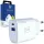 3MK FlowPower Wall Charger USB-A + USB-C 25W PD QC4+ White