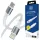 3MK Hyper Cable N-SERIES USB-C to Lightning Cable 1m 9V/3A 27W White