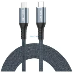   Beline Thunderbolt 4 USB-C Cable 1 m, 48V/5A, 40Gbps, 240W, 8K 60Hz, Black