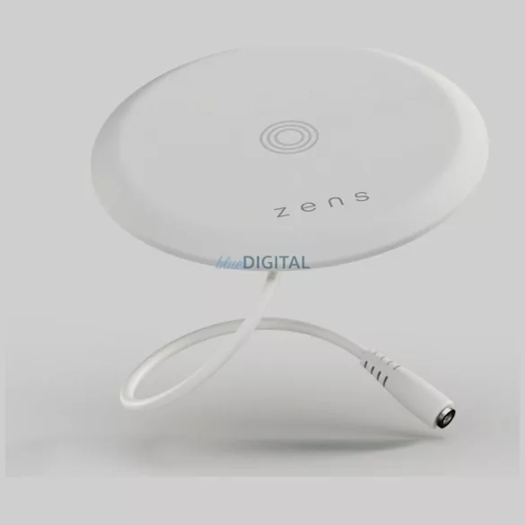 Zens PuK and Play Qi 15W Induction Charger, Countertop Model white