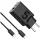 Charger wall Motorola TurboPower 50W Dual USB-C/USB-A with cable USB-C 1m black