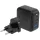ENERGEA Wall Charger 1xUSB+3xUSB-CPD-PPS-QC 3.0 100W 3C1A black US+EU Travelite GAN100