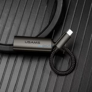 USAMS Adapter U22 USB-C - HDMI 4K HD15cm czarny/black SJ282HD01 (US-SJ282)
