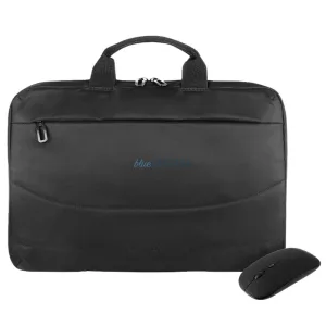 Tucano Borsa Idea set: 15.6" laptop bag + mouse black