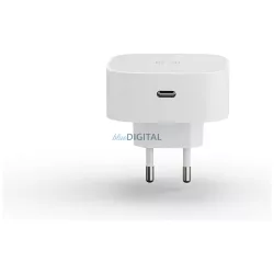 Zens Qi 15W Wireless Induction Charger with USB-C 18W white