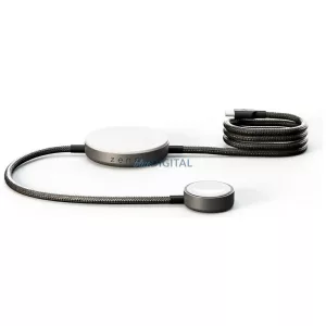 Zens Pro 2 2-in-1 Wireless Charger + Apple Watch Qi2 15W USB-C Charger black