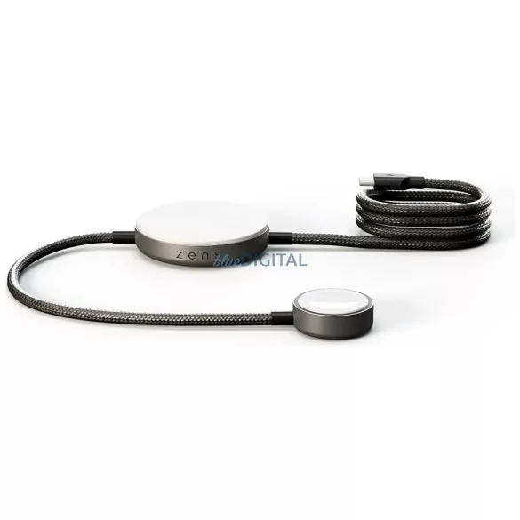 Zens Pro 2 2-in-1 Wireless Charger + Apple Watch Qi2 15W USB-C Charger black