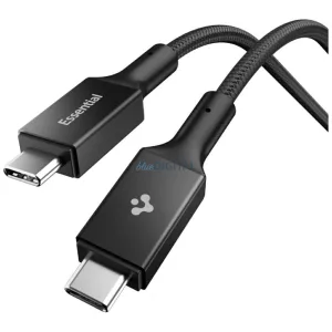 Spigen EB10010CC Essential USB-C cable 100W 1m black