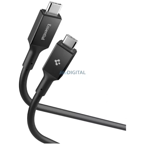 Spigen EB10020CC Essential USB-C cable 100W 2m black