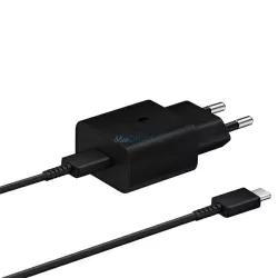   Mains charger Samsung EP-T1510XB 15W Fast Charge + USB-C to USB-C cable black