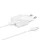 Mains charger Samsung EP-T1510XW 15W Fast Charge + USB-C to USB-C cable white