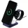 Wireless charger Energea MagTrio 2 3-in-1 Qi2 25W foldable blue