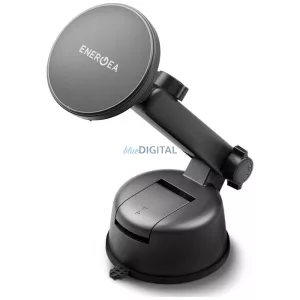 Inductive Charger Energea Magdrive Kit 15W for windshield/vent grille/dashboard black