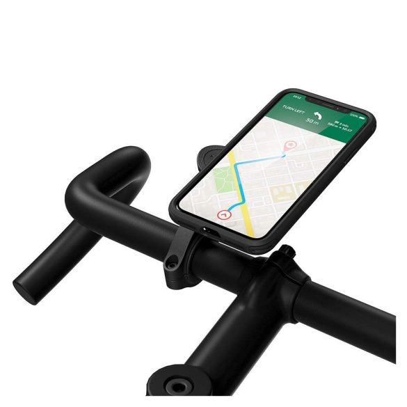 Spigen Gearlock suport de telefon pentru biciclete / sistem de montare cu adaptor AU100 - Gearlock MF100 Out-Front Bike Mount - negru