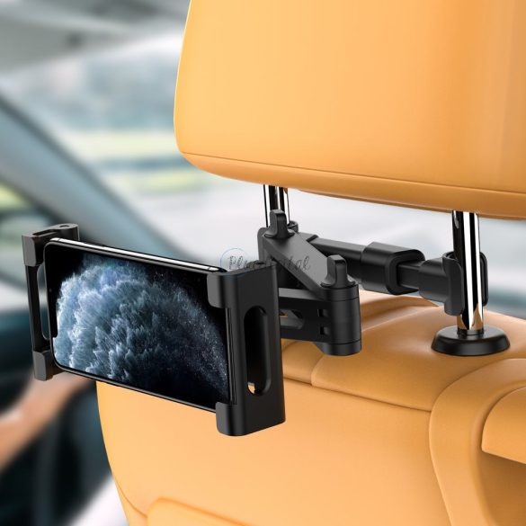 Suport universal Tech-Protect pentru telefon/tabletă pe tetieră - Suport auto pentru tetieră Tech-Protect - negru