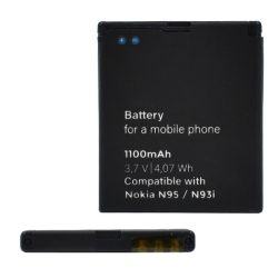   Baterie 1100mAh LI-ION (compatibil BL-5F) Nokia 6290, Nokia E65, Nokia N95, Nokia N93i, Nokia N96, Nokia 6210 Navigator, Nokia 6710 Navigator