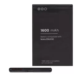   Baterie 1600mAh LI-ION (compatibil BP-4L) Nokia E61i, Nokia E90, Nokia E71, Nokia 6650 T-Mobile, Nokia E63, Nokia N97, Nokia E52, Nokia E55, Nokia E72, Nokia 6760 Slide, Nokia E6-00