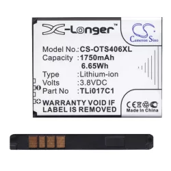   Baterie CAMERON SINO Li-Ion (3,8V/1750mAh, compatibil GreatCall TLi017C1) NEGRU Alcatel Pixi 3 4.5 (OT-4027D)
