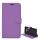 Husă stativă, efect piele (FLIP, deschidere laterală, desktop, premium) LILA Samsung Galaxy J5 (2016) SM-J510