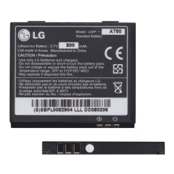   Baterie LG 800 mAh LI-ION (SBPL0082901 / SBPL0083213) LG KE850 Prada