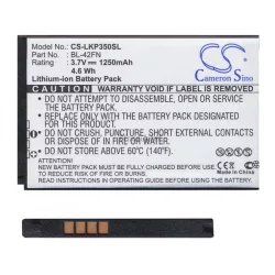   Baterie CAMERON SINO 1250mAh LI-ION (compatibil BL-42FN-WW) LG Optimus Me (P350)