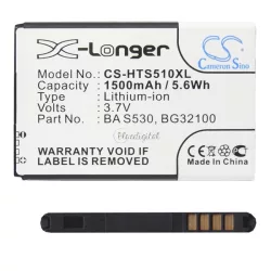   Baterie CAMERON SINO 1500mAh LI-ION (compatibilă BA S520) HTC Incredible S (S710e), HTC Salsa (Weike, C510e), HTC Desire S (Saga, S510e)